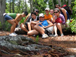 Hiking at Wekiwa Springs